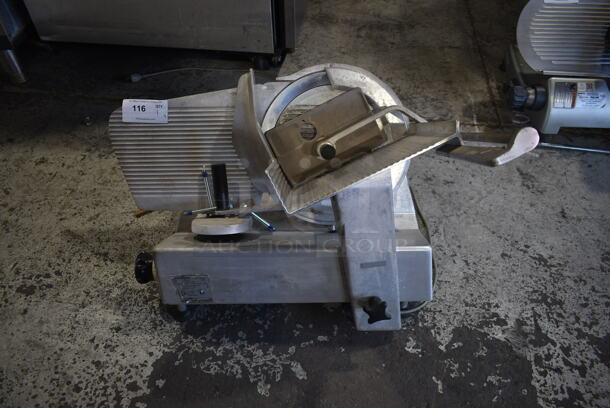 Bizerba SE 12 US Stainless Steel Commercial Countertop Meat Slicer. 120 Volts, 1 Phase. Tested and Working! - Image 1 of 5