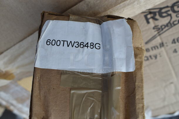 BRAND NEW SCRATCH AND DENT! Brackets for Regency 600TW3648G 36" x 48" Wood Top Work Table - Image 1 of 1