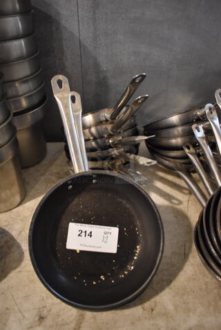 12 Metal Skillets. 18x10x2.5. 12 Times Your Bid!