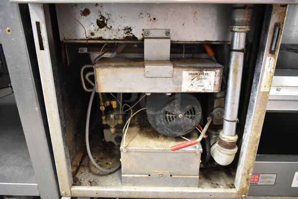 Frymaster Stainless Steel Commercial Natural Gas Powered Pasta Cooker on Commercial Casters.  - Image 4 of 5