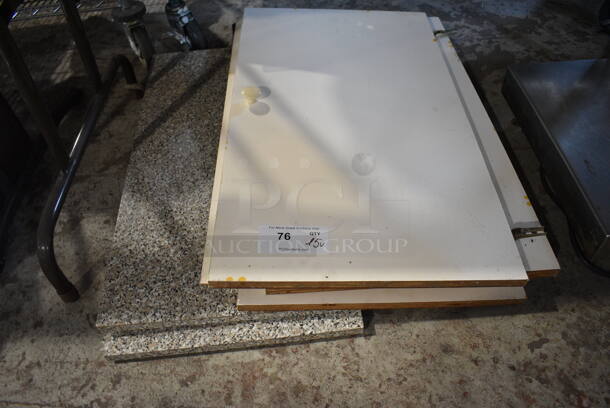 ALL ONE MONEY! Lot of 5 Various Cabinet Doors. Includes 18x1x30.5