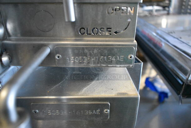 2 Hardt Model Inferno 3500 Stainless Steel Commercial Natural Gas Powered Rotisserie Ovens on Commercial Casters. Each Oven Has a 40 Bird Capacity. 76,000 BTU. 2 Times Your Bid! - Image 9 of 12