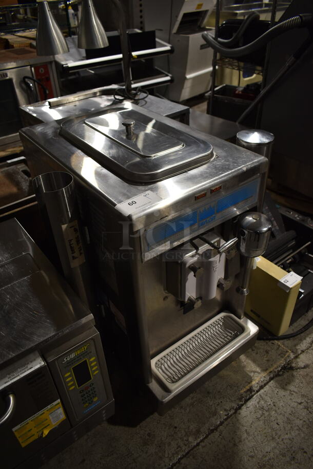 Taylor 490-33 Stainless Steel Commercial Countertop Single Flavor Ice Cream Machine w/ Milkshake Mixing Attachment. 208-230 Volts, 3 Phase. - Image 2 of 7
