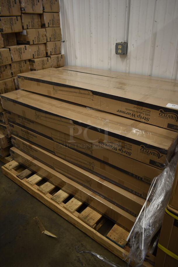 PALLET LOT of 23 BRAND NEW SCRATCH AND DENT! Avantco 177SW60INCP Stainless Steel Commercial 60" High Wattage Strip Warmer with Infinite Controls. Stock Picture Used as Gallery. 23 Times Your Bid! - Image 2 of 5