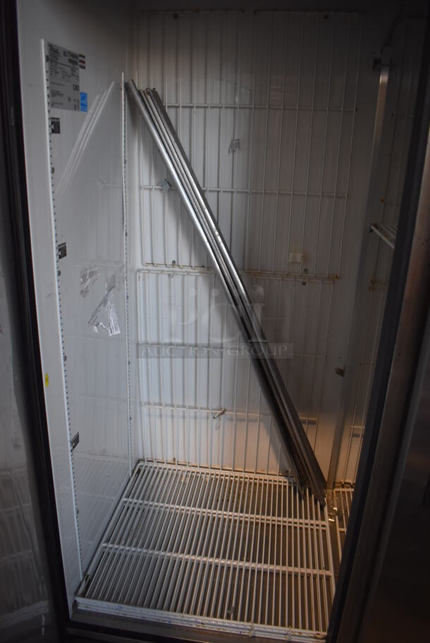 2013 True T-49F ENERGY STAR Stainless Steel Commercial 2 Door Reach In Freezer w/ Poly Coated Racks. 115 Volts, 1 Phase. Tested and Working! - Image 3 of 7