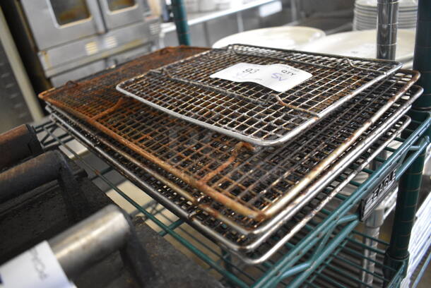 5 Various Metal Cooling Racks. Includes 10x18x1. 5 Times Your Bid! - Image 2 of 3
