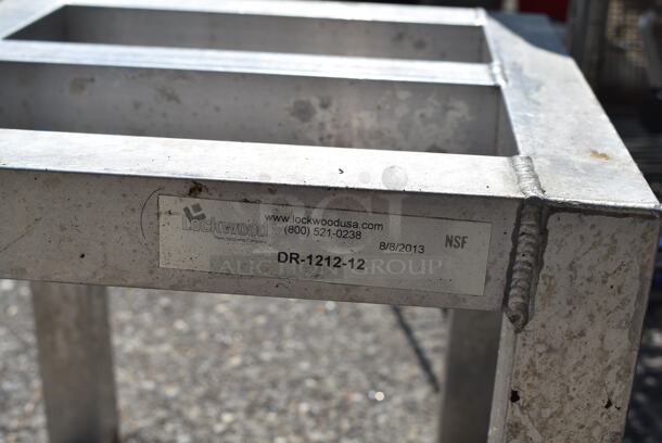 4 Aluminum Dunnage Racks; Lockwood DR-1212-12 and 2 Lockwood DR-2048-12. 4 Times Your Bid! - Image 3 of 8