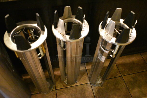 5 Various Metal Plate Dispensers. Includes 12.5x12.5x34.5, 9x9x32, 12.5x12.5x32. 5 Times Your Bid! (main dining room) - Image 3 of 3