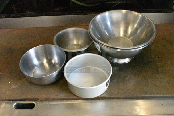 ALL ONE MONEY! Lot of Various Items Including Drop In Bins, Round Baking Pans and Bowls.  - Image 2 of 6