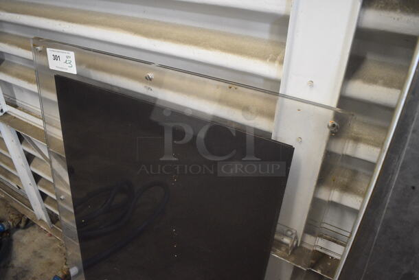 ALL ONE MONEY! Lot of 3 Clear and Black Panels. 30x38 - Image 3 of 3