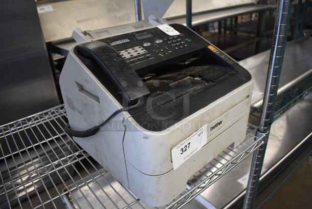 Brother IntelliFAX 2840 Countertop Fax Machine. 15x15x12 - Image 2 of 3