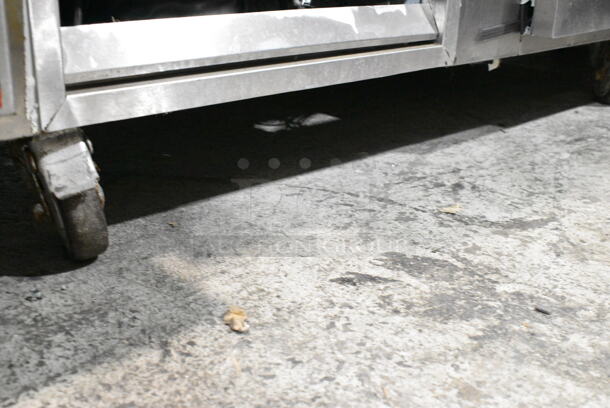 Leader ESPT48S/C Stainless Steel Commercial Pizza Prep Table on Commercial Casters. 115 Volts, 1 Phase. Tested and Working! - Image 7 of 7
