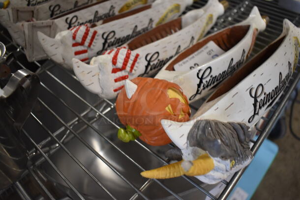 8 Leinenkugel's Beer Tap Handles Including Big Butt Doppelback, Harvest Patch Shandy, Snowdrift Vanilla Porter, Seasonal, Canoe Paddle and Grapefruit Shandy. 14". 8 Times Your Bid! - Image 5 of 6