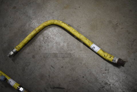Yellow Gas Hose. 36"