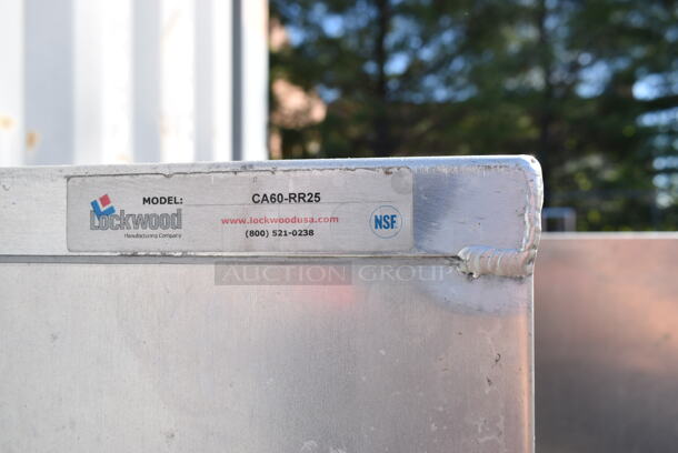 Lockwood CA60-RR25 Metal Enclosed Pan Rack.  - Image 3 of 3