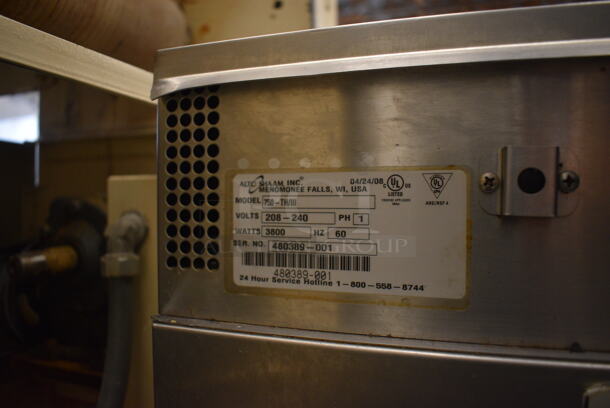 Alto Shaam 750-TH/II Stainless Steel Commercial Undercounter Heated Holding Cabinet on Commercial Casters. 208-240 Volts, 1 Phase. 25.5x28x33 - Image 6 of 6