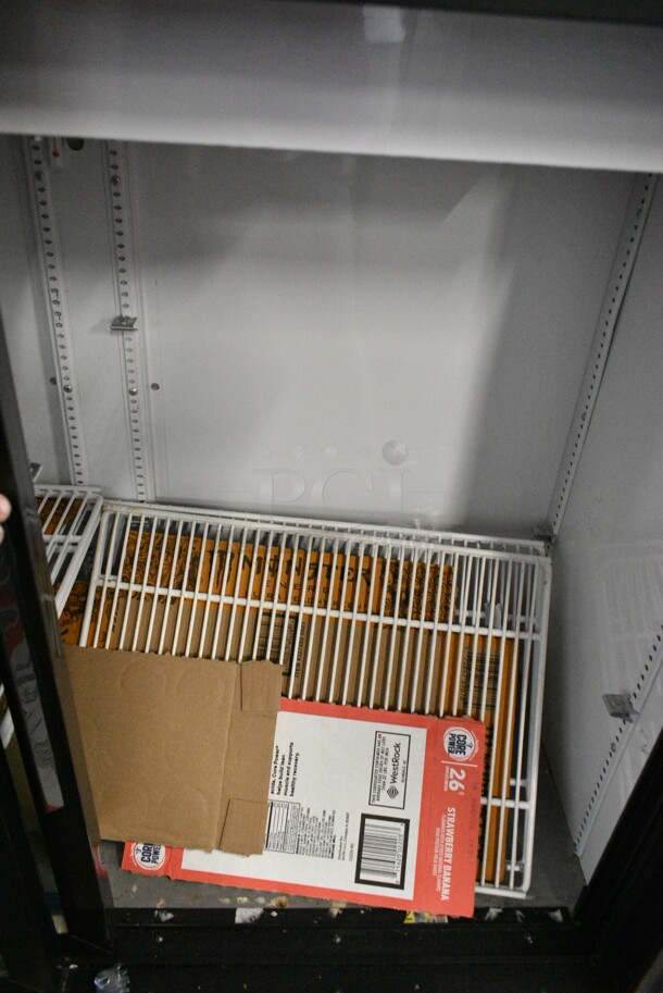 2019 True GDM-41SL-48-HC-LD Metal Commercial 2 Door Reach In Cooler Merchandiser w/ Poly Coated Racks. 115 Volts, 1 Phase. Tested and Working! - Image 3 of 5