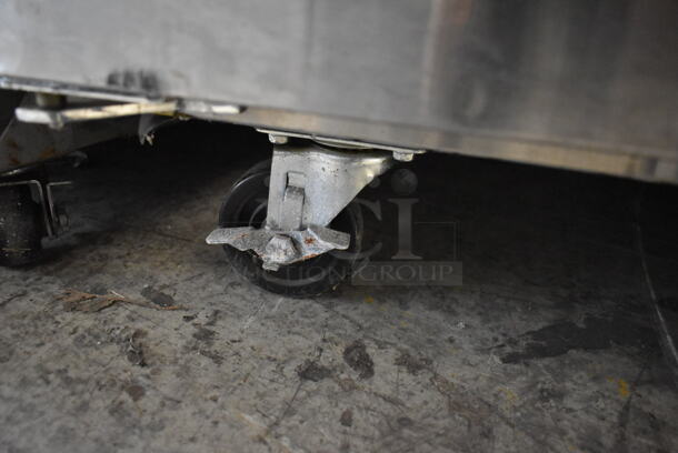 Avantco 178TUC72R Stainless Steel Commercial 3 Door Undercounter Cooler on Commercial Casters. 115 Volts, 1 Phase. Tested and Powers On But Does Not Get Cold - Image 8 of 8