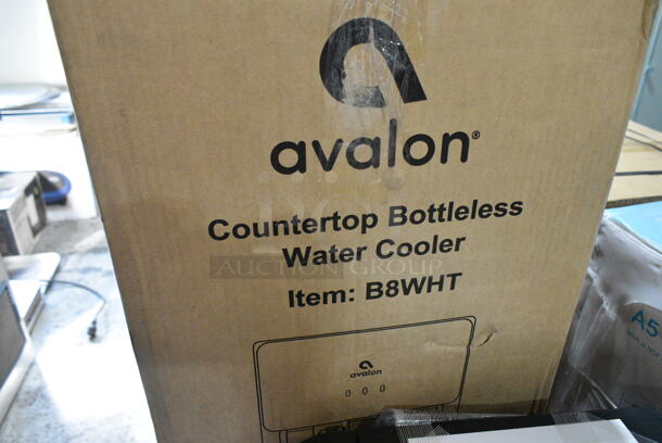 2 BRAND NEW IN BOX! Avalon B8WHT Countertop Touchless Bottleless Water Cooler. 115 Volts, 1 Phase. 2 Times Your Bid!  - Image 3 of 4