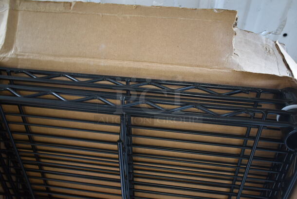 BRAND NEW SCRATCH AND DENT! Metro 1860NBL 2 Wire Shelves. - Image 2 of 3