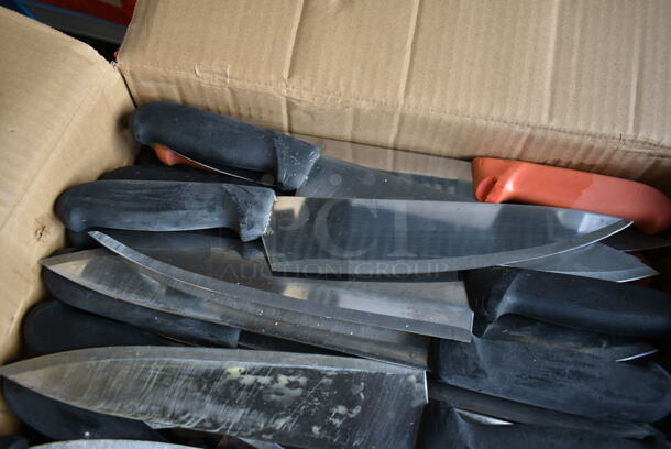 45 SHARPENED Stainless Steel Knives Including Chef Knives. 45 Times Your Bid! - Image 3 of 4
