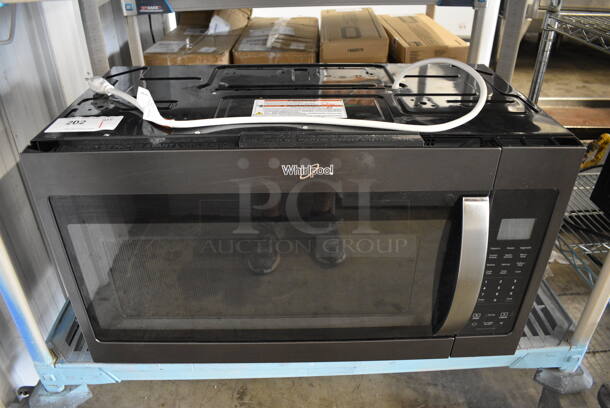 Whirlpool WMH32519HV01 Metal Microwave Oven w/ Plate. 120 Volts, 1 Phase. 30x17.5x17.5