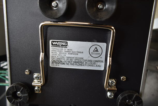 Waring WDM120SW Metal Commercial Countertop Single Head Drink Mixer. 120 Volts, 1 Phase. Tested and Working! - Image 6 of 6