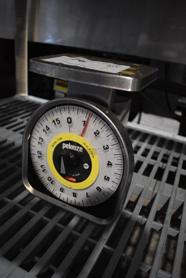 Pelouze Metal Countertop Food Portioning Scale. - Image 3 of 4
