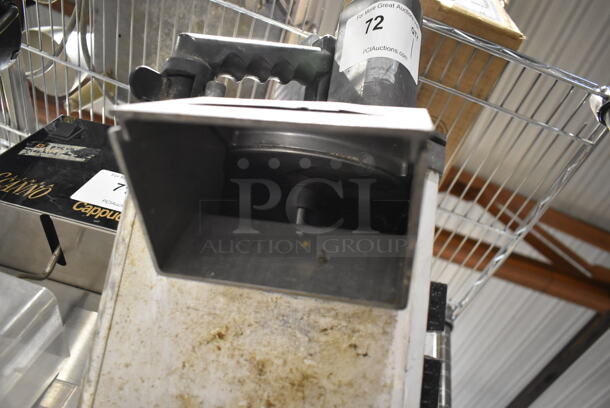 Hobart SEO Metal Commercial Countertop Food Processor w/ Blade. 115 Volts, 1 Phase. Tested and Powers On But Parts Do Not Move  - Image 7 of 7