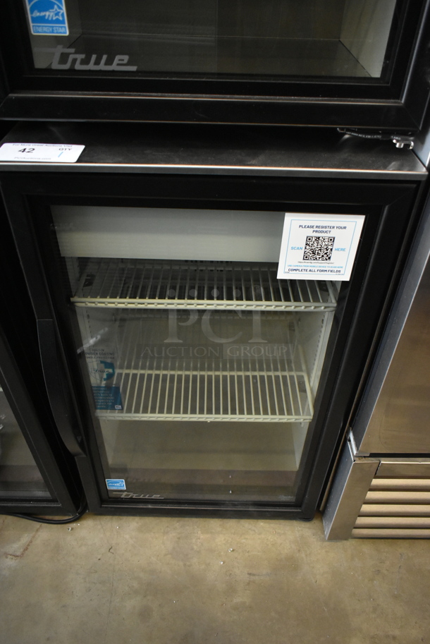 2024 True GDM-06-34-HC Metal Commercial Single Door Mini Cooler Merchandiser w/ Poly Coated Racks. 115 Volts, 1 Phase. Tested and Working! - Image 1 of 5
