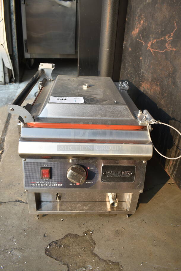 Waring WPC100 Stainless Steel Commercial Countertop Electric Powered Pasta Cooker Rethermalizer. 208/240 Volts. - Image 1 of 7
