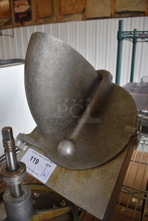 Metal Commercial Pelican Head w/ Slicing and Grating Blades. 11x15x15 - Image 3 of 6