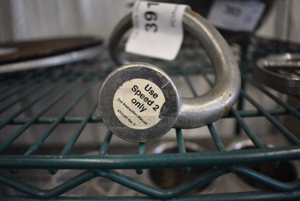 Metal Commercial Dough Hook Attachment. 3.5x3.5x7 - Image 4 of 4