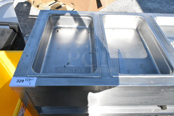 Sang Kung SKS03 Stainless Steel 4 Bay Steam Table.  - Image 3 of 6