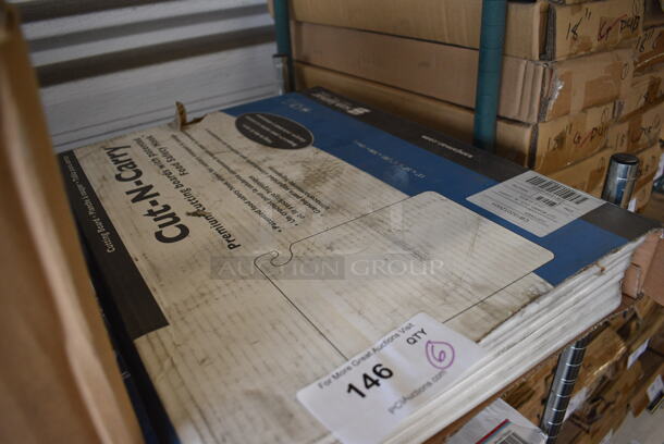 6 BRAND NEW IN BOX! San Jamar White Cutting Boards. 15x20x0.5. 6 Times Your Bid! - Image 2 of 3