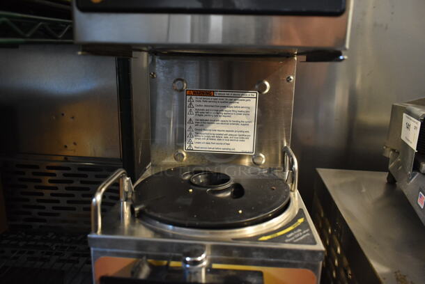 Curtis GEMSIF10A1015 Stainless Steel Commercial Countertop Coffee Machine w/ Hot Water Dispenser, Stainless Steel Satellite Server and Poly Brew Basket. 220 Volts. - Image 6 of 11