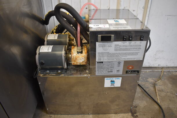 Perlick 4414QC Stainless Steel Commercial Glycol Chiller. 115 Volts, 1 Phase. 24x17x25.5