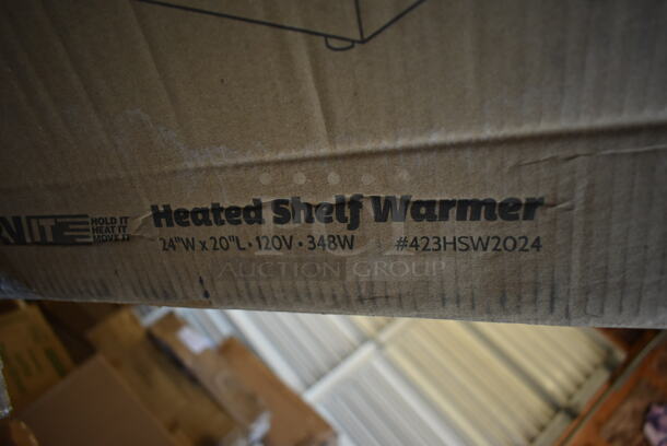 BRAND NEW SCRATCH AND DENT! ServIt 423HSW2024 24" Stainless Steel Heated Shelf Warmer. 120 Volts, 1 Phase. Tested and Working! - Image 5 of 6