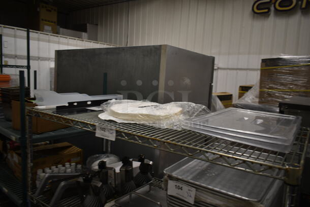ALL ONE MONEY!  Tier Lot of Various Items Including Poly Full Size Drop In Bin Lids and Brew Basket Filters - Image 1 of 3