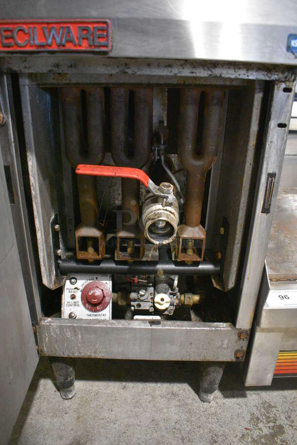 Cecilware Model FMS403HP Stainless Steel Commercial Natural Gas Powered Deep Fat Fryer. 110,000 BTU. 15.5x31x46 - Image 5 of 6