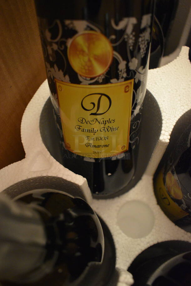 Box of DeNaples Family Wine Bottles! Includes Amarone and Private Reserve - Image 5 of 12