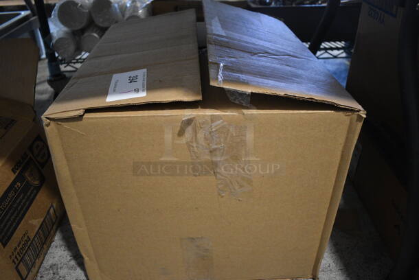 Box of BRAND NEW Clear Plastic Lids - Image 3 of 3