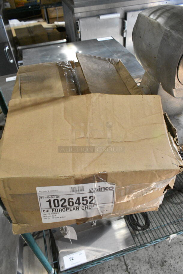 Box of 20 Winco ALDP-48C Metal Cover for Dough Pan. - Image 2 of 3