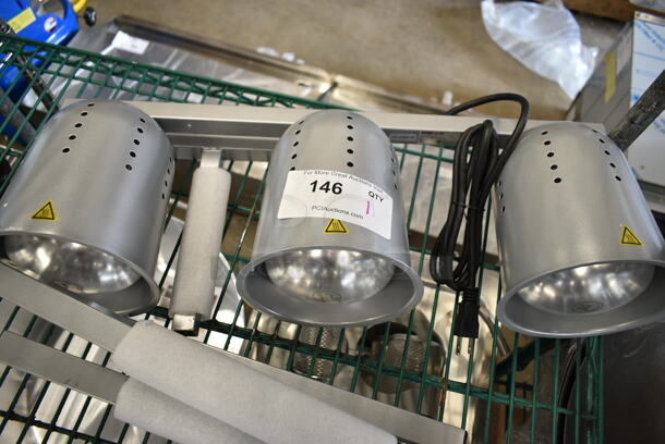 BRAND NEW SCRATCH AND DENT! ServIt 423BLS3 Suspension Bar 3 Bulb Heat Lamp . 120 Volts, 1 Phase.  - Image 4 of 5