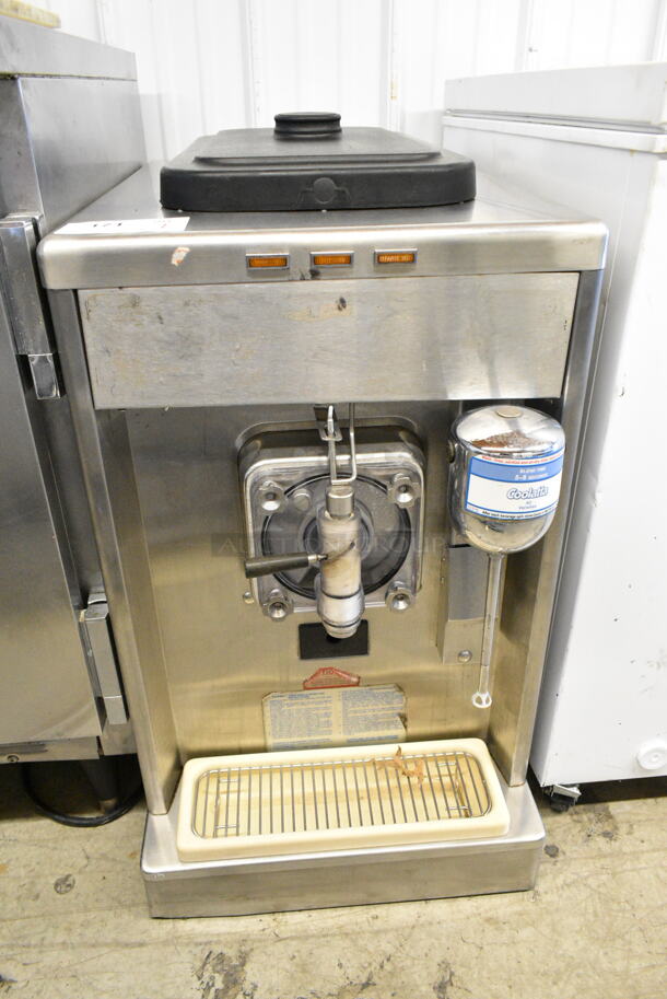 Taylor 340D-27 Stainless Steel Commercial Countertop Single Flavor Soft Serve Ice Cream Machine w/ Drink Mixing Attachment. 208-230 Volts, 1 Phase. - Image 1 of 4