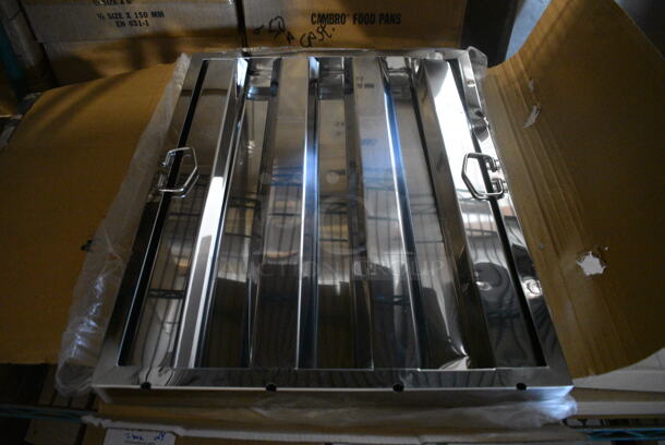 3 BRAND NEW IN BOX! Thunder Group Metal Filters for Grease Hood. 16x20x1.5. 3 Times Your Bid!