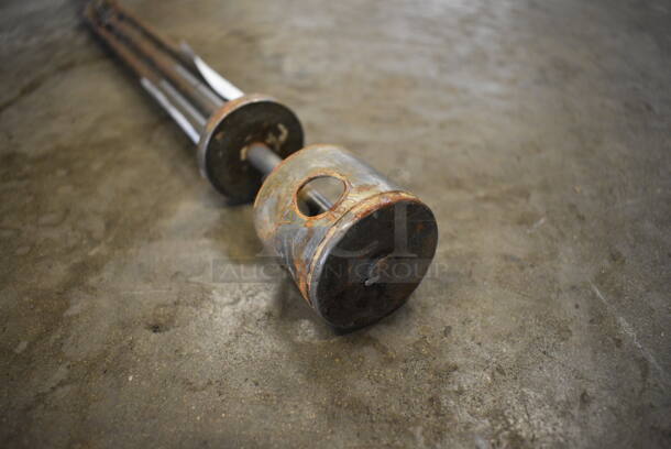 Metal Commercial Plunger for Dough Dropper. 2x2x23 - Image 3 of 3