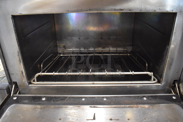 TurboChef NGC Commercial Stainless Steel Double Stack Convection Oven on Mobile Cart. 208-240 V. 2 Times Your Bid!  - Image 5 of 9