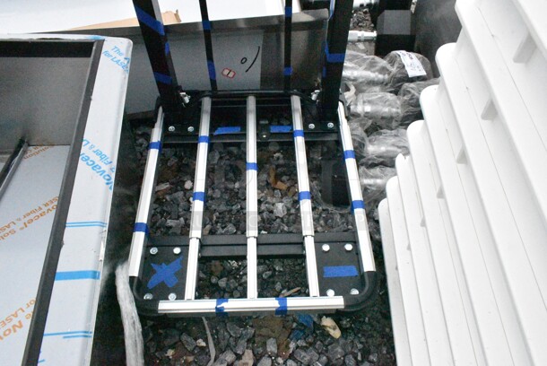 Metal Cart on Commercial Casters.  - Image 3 of 6