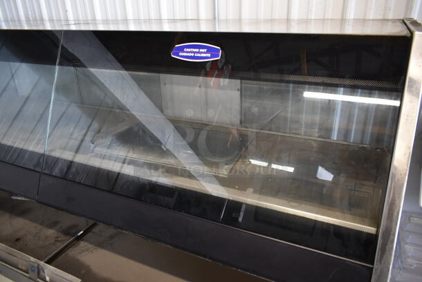 Metal Commercial Floor Style Warming Display Case Merchandiser. Cannot Test - Unit Was Previously Hardwired - Image 4 of 6